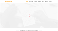 Desktop Screenshot of leadingdots.com